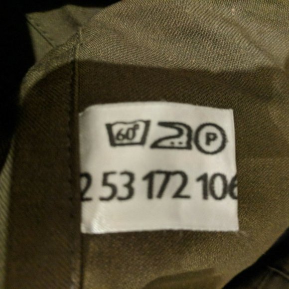 XL MENS M-85 CZECH REPUBLIC CZECHOSLOVAKIAN OZKN PRESOV OG MILITARY FIELD JACKET - Picture 10 of 10